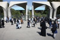 بورسیه دانشجویان سیل زده در دانشگاه تهران